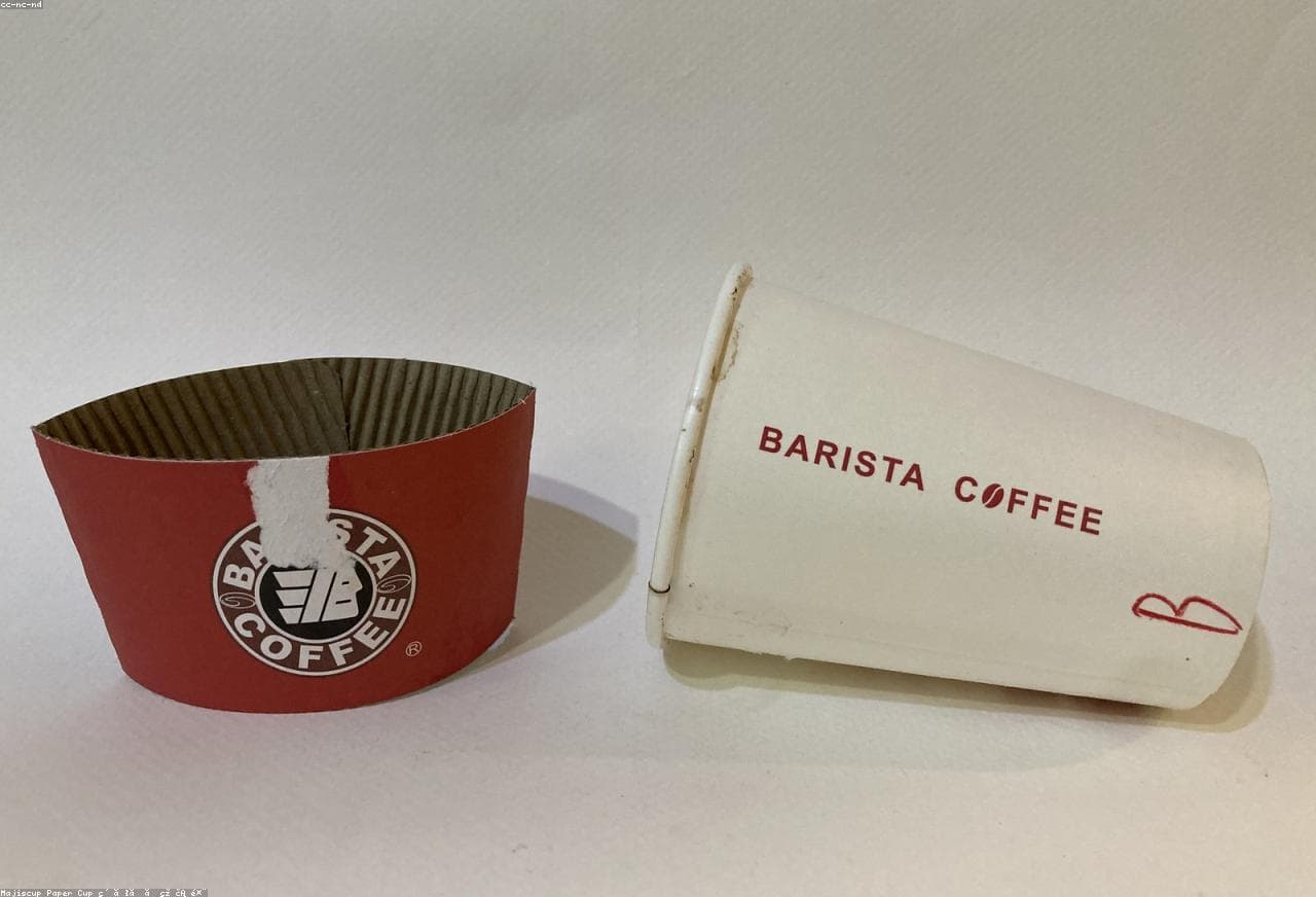 Barista preparing coffee